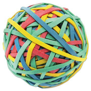 Universal® Rubber Band Ball, 3" Diameter, Size 32, Assorted Colors, 260-pack freeshipping - TVN Wholesale